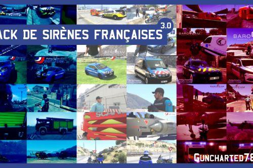 Pack de sirènes françaises / French Sirens Pack